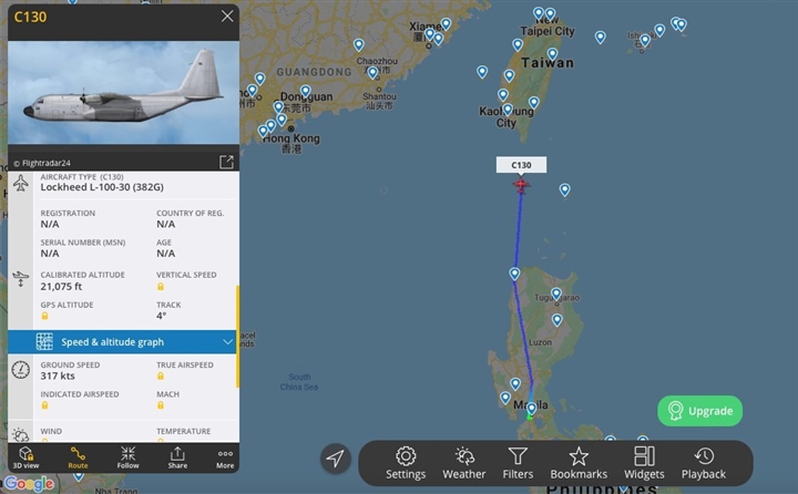 Máy bay vận tải của CIA hạ cánh xuống Đài Loan - 1