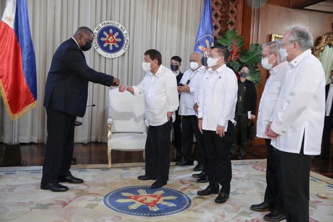 Tổng thống Philippines kh&ocirc;i phục thỏa thuận qu&acirc;n sự quan trọng với Mỹ ảnh 2