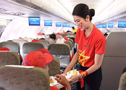 vietnam airlines dieu may bay don tuyen olympic trong ngay 29