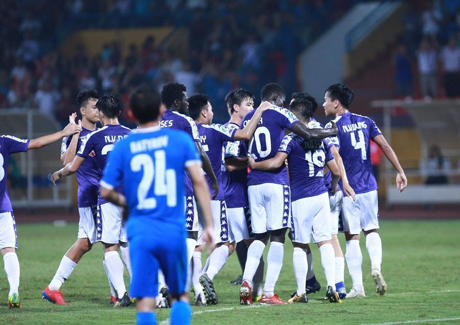 ha noi fc gap doi nao o chung ket afc cup lien khu vuc