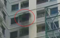 Cháy căn hộ chung cư Mường Thanh ở Đà Nẵng, người dân tháo chạy
