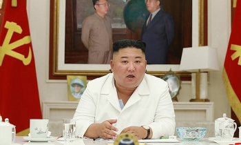 Kim Jong-un thị sát vùng lũ