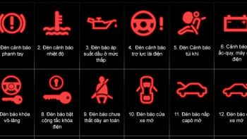 5 đèn cảnh báo nguy hiểm thường gặp trên xe hơi và cách xử lý