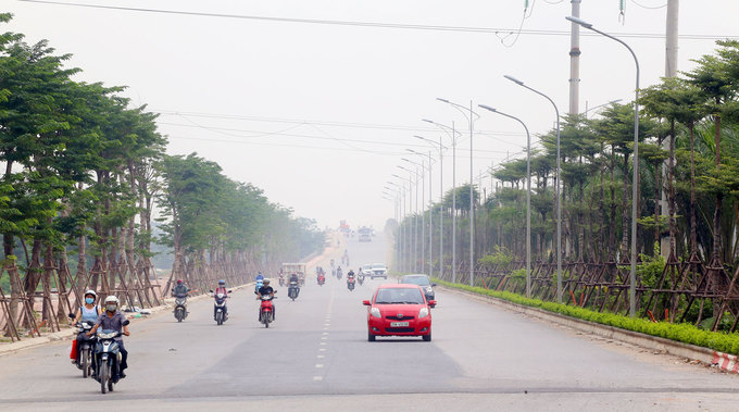 duong 5000 ty noi bon quan huyen ha noi sap khanh thanh