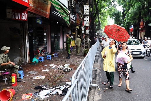 hien truong ngon ngang sau vu chay lon gan vien nhi