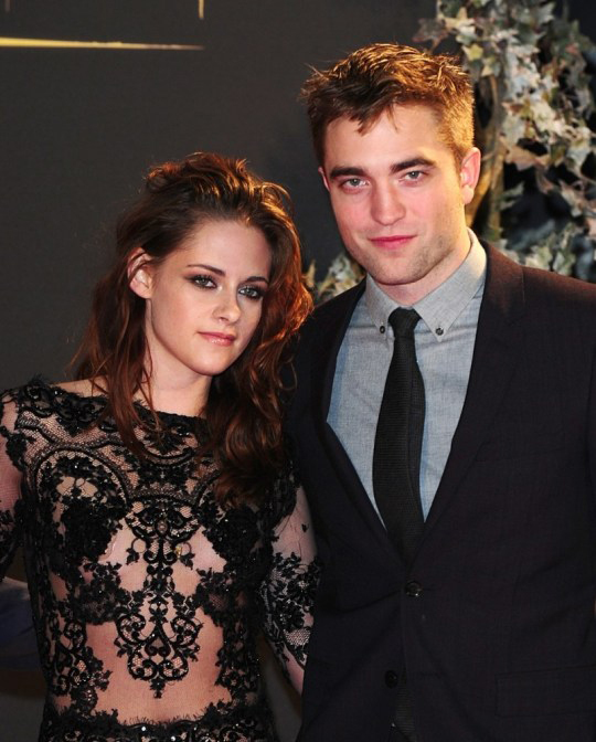 kristen stewart ung ho robert pattinson