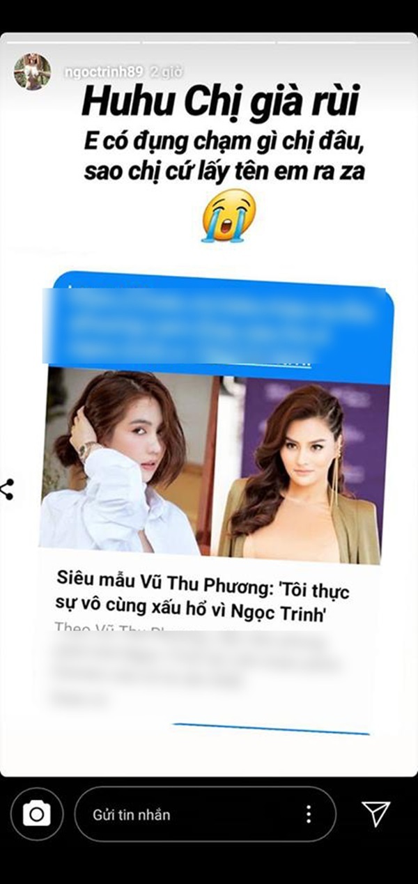 truoc vu thu phuong ngoc trinh chang ngai dau khau voi ca dan sao viet