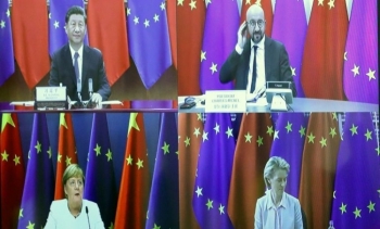 Thượng đỉnh EU- Trung Quốc lại kết thúc trong bất đồng