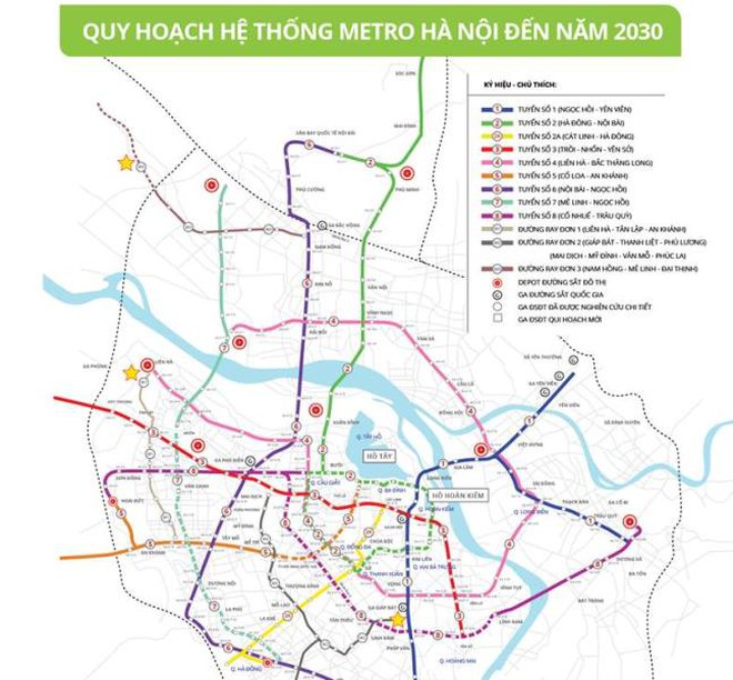 Hà Nội đề xuất tuyến metro số 5, Văn Cao- Hòa Lạc với 65.400 tỷ đồng vốn đầu tư  ảnh 1