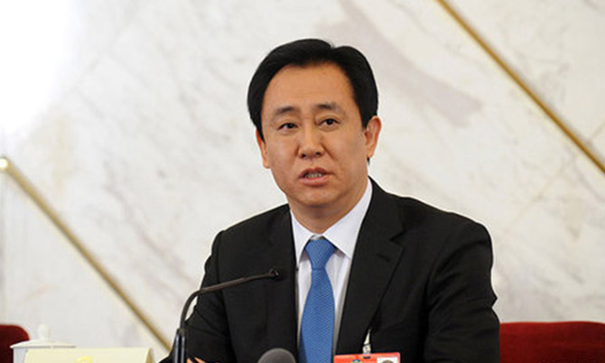 Tỷ phú Hui Ka Yan - Chủ tịch và cổ đông lớn nhất của Evergrande. Ảnh: China news.