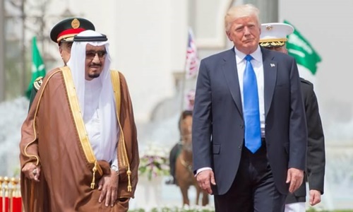 trump vua arab saudi khong the tai vi neu my khong ho tro