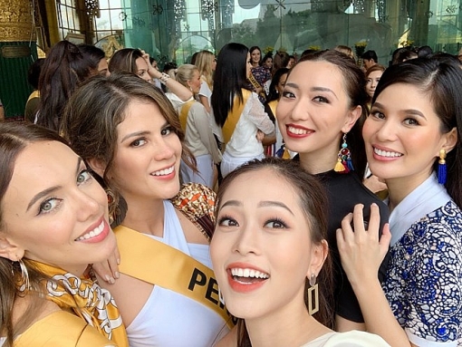 a hau phuong nga va no luc noi bat tai miss grand international 2018