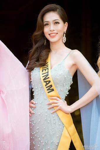 a hau phuong nga va no luc noi bat tai miss grand international 2018