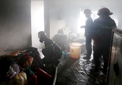 Cháy căn hộ tầng 12 ở Đà Nẵng khiến nhiều hộ dân phải sơ tán