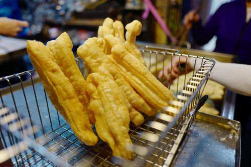 quay nong mon an ngay gio lanh cua nguoi ha noi