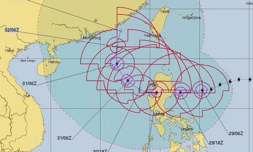 philippines so tan cac vung bo bien truoc khi bao yutu do bo