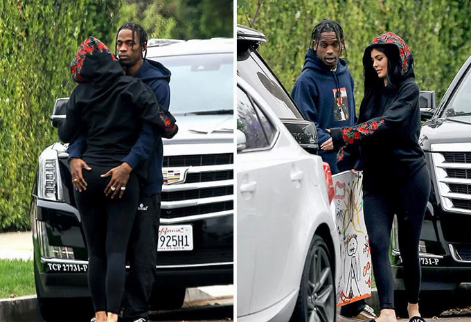 chuyen tinh cua kylie jenner va travis scott