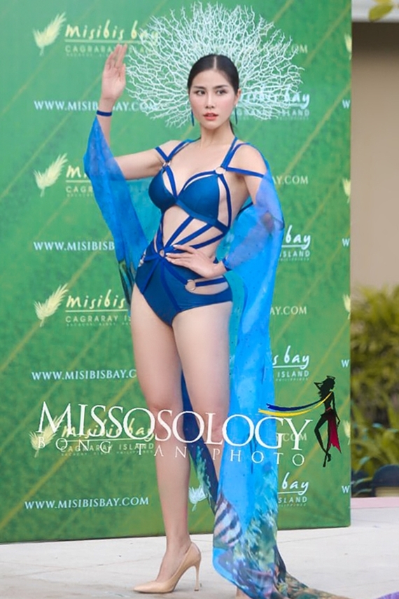 hoang hanh gianh giai vang o miss earth