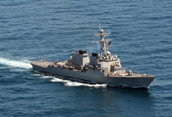 Mỹ điều tàu khu trục áp sát Hoàng Sa, thách thức Trung Quốc