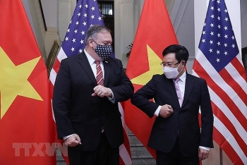 Phó Thủ tướng Phạm Bình Minh hội đàm với Ngoại trưởng Mỹ Pompeo