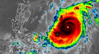 Philippines huy động quân đội, sẵn sàng ứng phó siêu bão Goni