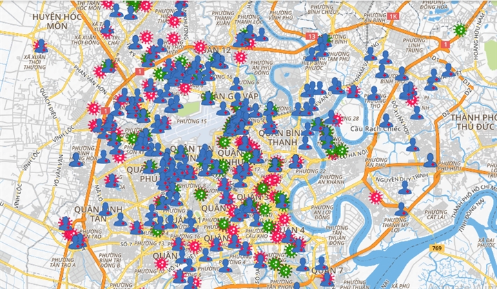 TP.HCM còn một quận thuộc vùng đỏ - 1