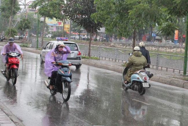 Thời tiết hôm nay 31/10: Bắc Bộ và Trung Bộ tiếp tục mưa rét