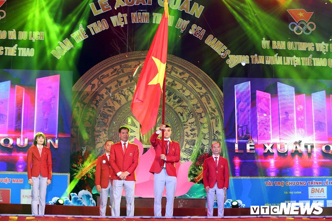 the thao viet nam xuat quan sea games 30 quyet gianh hcv bong da