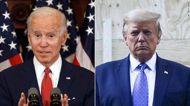 Thăm dò trước giờ G, Biden vượt Trump ở các bang chiến địa - 1