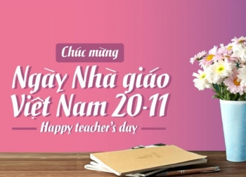 Những lời chúc hay và ý nghĩa dành tặng thầy cô dịp 20/11