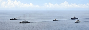 Ấn Độ, Singapore và Thái Lan tập trận tại Ấn Độ Dương