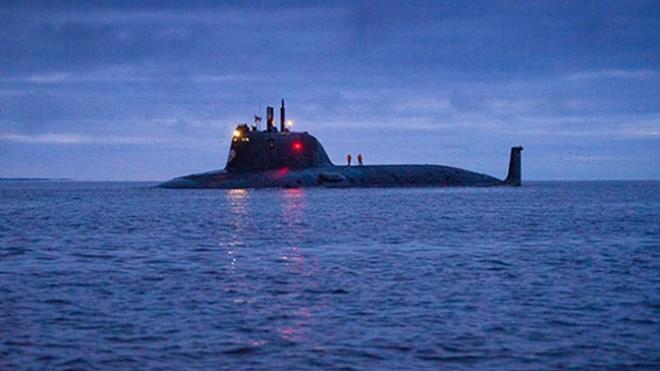 Tàu ngầm hạt nhân Kazan bắn thành công tên lửa hành trình Calibre ở Biển Trắng - 1