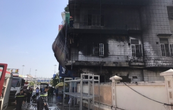 Hàn xì bất cẩn khiến căn nhà 3 tầng bị cháy