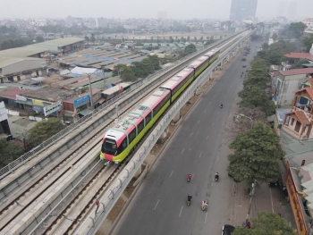 Dự án đường sắt đô thị Nhổn-Ga Hà Nội sẽ được nghiệm thu làm 8 giai đoạn