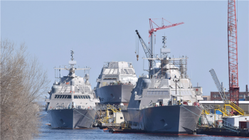 Mỹ mất cả thập kỷ đóng 20 khinh hạm, khó lòng đuổi kịp hải quân Trung Quốc