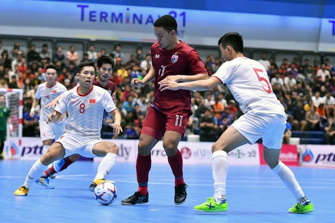 thua thai lan futsal viet nam ve nhi o giai giao huu