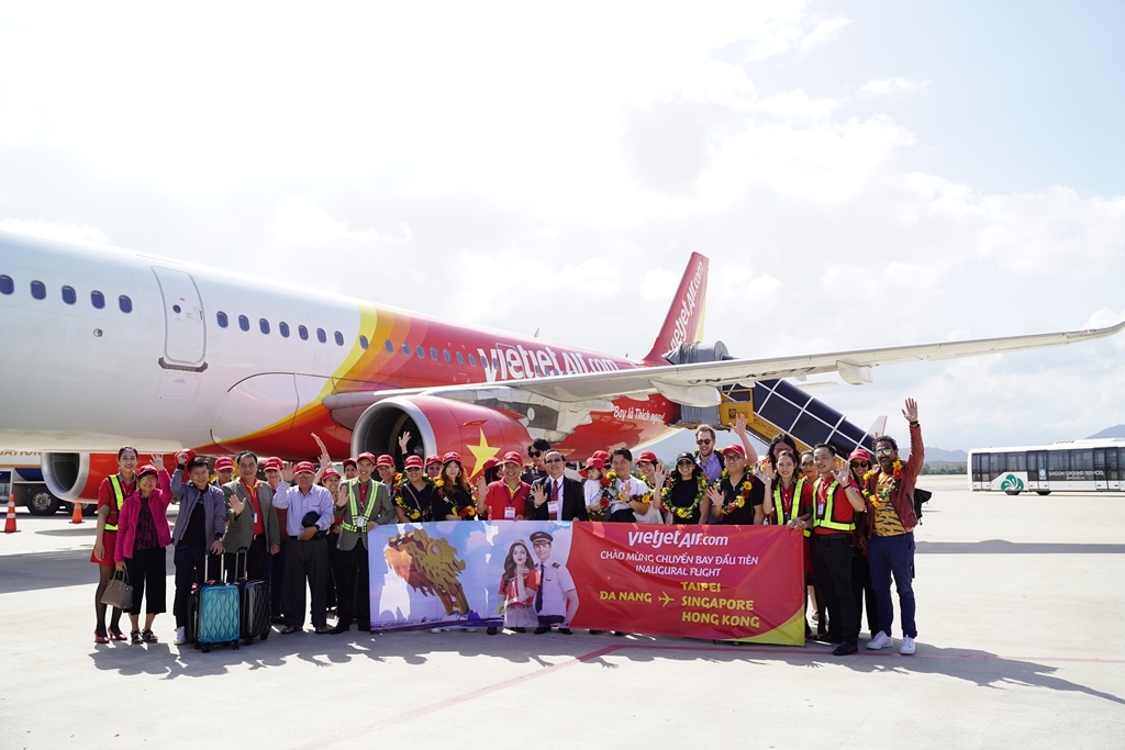 vietjet khai truong 3 duong bay moi toi da nang