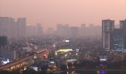 Đêm cuối năm 2019, Hà Nội vẫn ô nhiễm bụi ở ngưỡng nguy hại