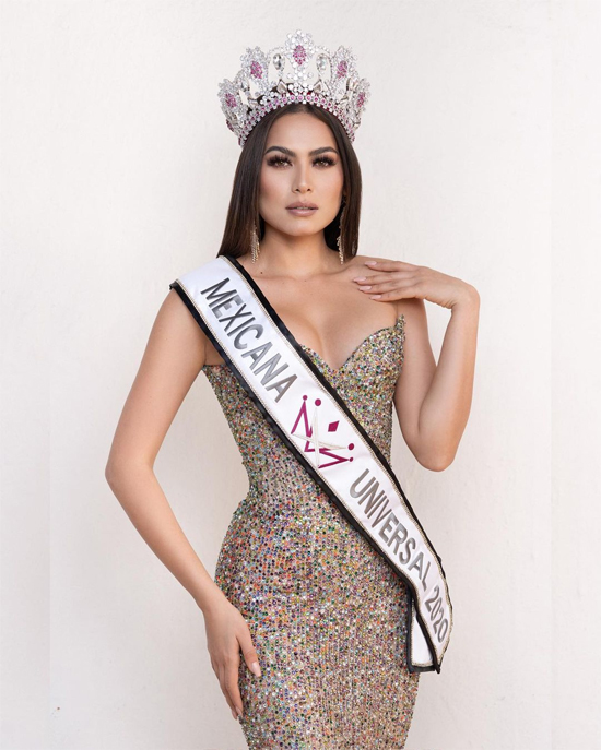 Andrea Meza trở thành Hoa hậu Hoàn vũ Mexico 2020.
