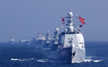 Trung Quốc tiếp tục tập trận ở Biển Đông