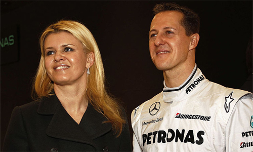 Vợ Schumacher lần đầu hé lộ về sức khỏe của chồng vo schumacher lan dau he lo ve suc khoe cua chong
