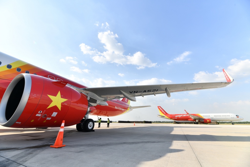 vietjet nhan them tau bay moi phuc vu khach dip tet canh ty