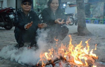 Rét tê tái bao trùm toàn Bắc bộ, đỉnh Mẫu Sơn xuống 2 độ C