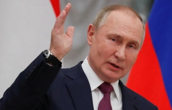 Ông Putin tố phương Tây tạo kịch bản kéo Nga vào chiến tranh