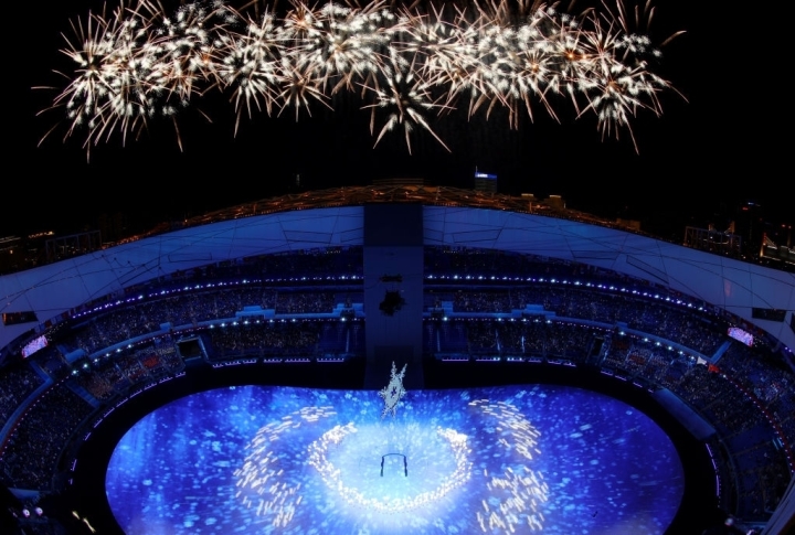 Ảnh: Cảnh tượng hoành tráng tại lễ khai mạc Thế vận hội Mùa đông 2022 - 9