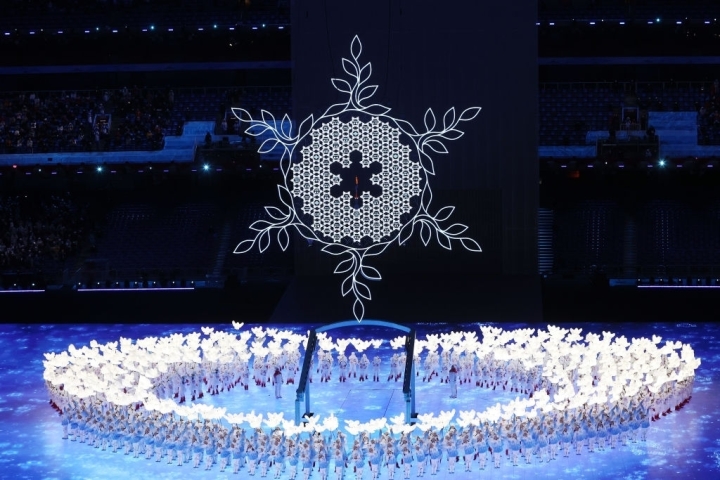 Ảnh: Cảnh tượng hoành tráng tại lễ khai mạc Thế vận hội Mùa đông 2022 - 7