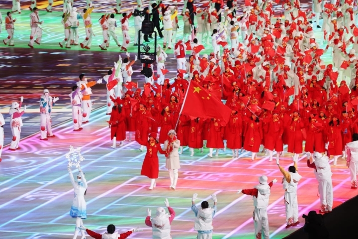 Ảnh: Cảnh tượng hoành tráng tại lễ khai mạc Thế vận hội Mùa đông 2022 - 11
