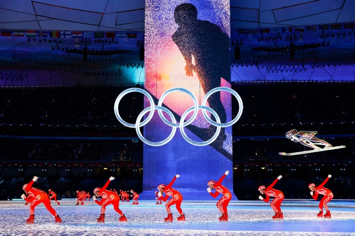 Ảnh: Cảnh tượng hoành tráng tại lễ khai mạc Thế vận hội Mùa đông 2022 - 1