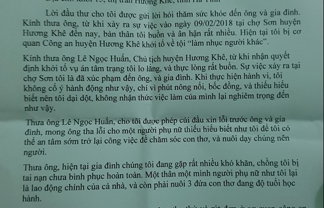 het cua an nan hoi cai cho nu tieu thuong hat tiet lon vao chu tich huyen