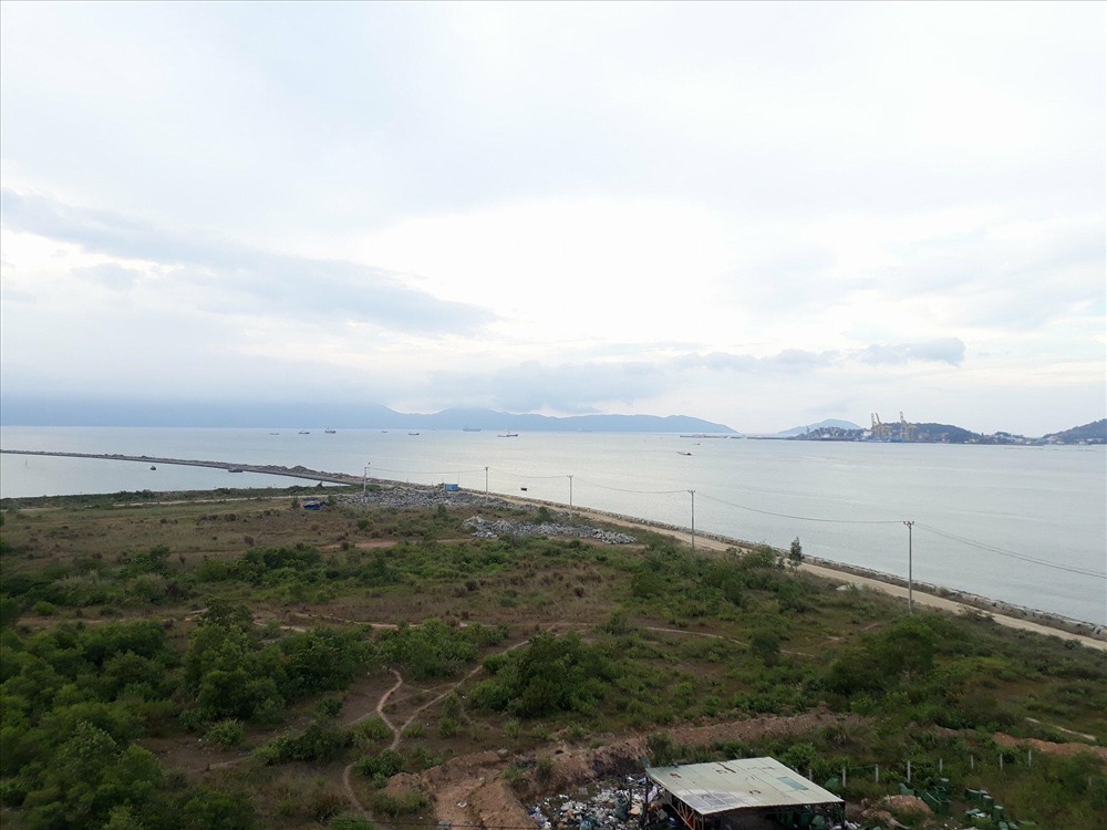 nguoi dan da nang ru nhau di ngam tau san bay my